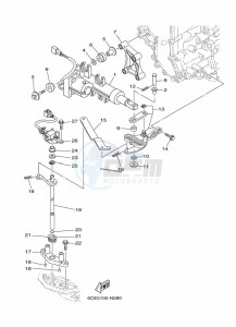 F250DETX drawing THROTTLE-CONTROL