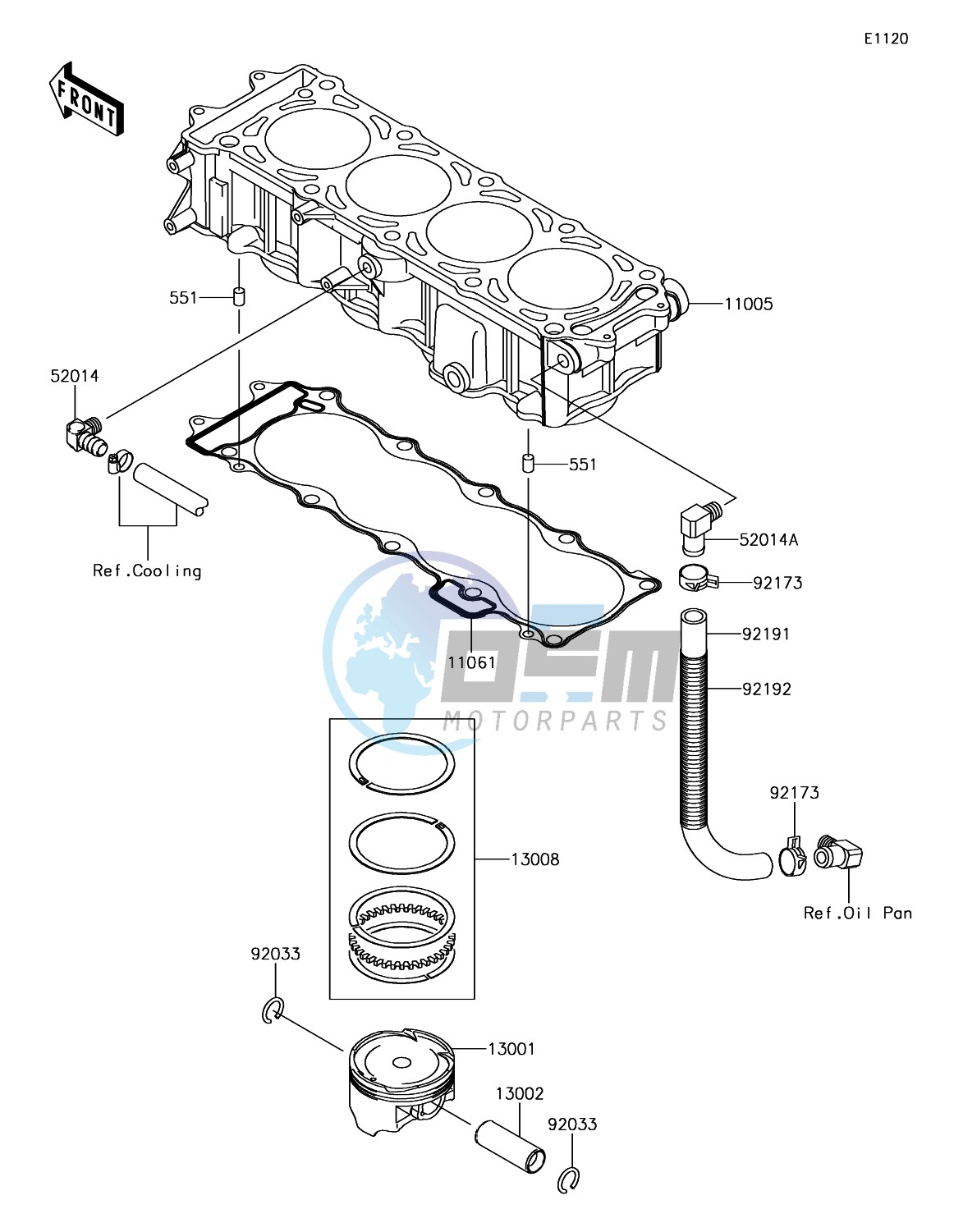 Cylinder/Piston(s)