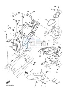 XJ6S 600 DIVERSION (S-TYPE) (36CB) drawing FENDER