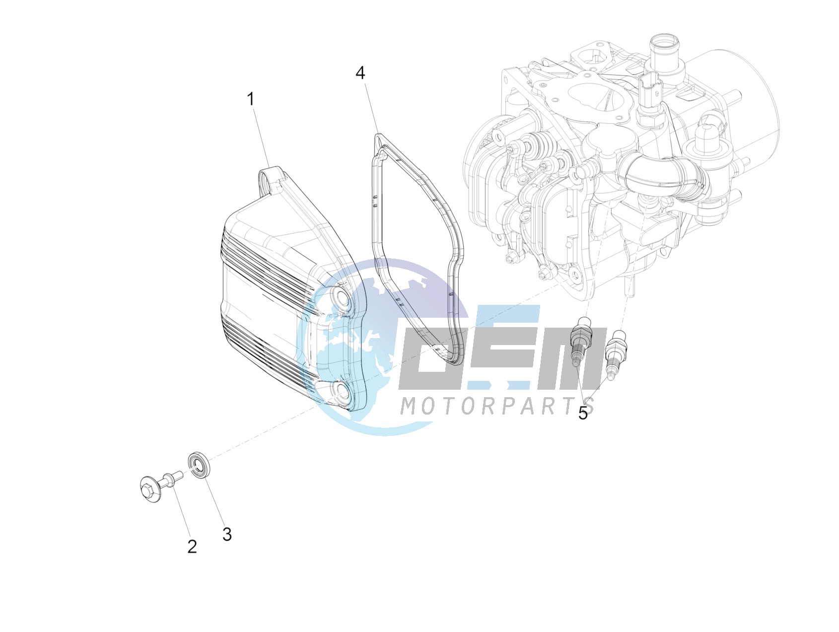 Cylinder head cover