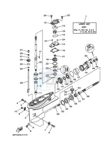 E40XMHL drawing LOWER-CASING-x-DRIVE-1