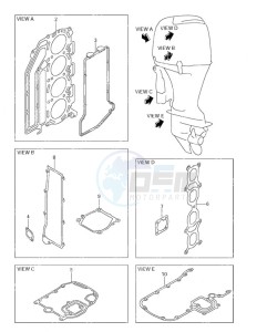 DF 115 drawing Opt: Gasket Set