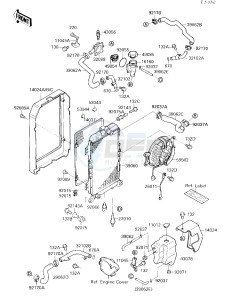 VN 1500 A [VULCAN 88] (A1-A5) [VULCAN 88] drawing RADIATOR