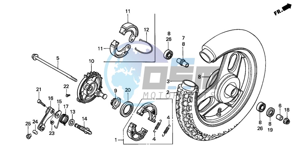 FRONT WHEEL