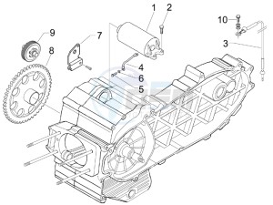 Beverly 400 ie Tourer e3 drawing Starter - Electric starter