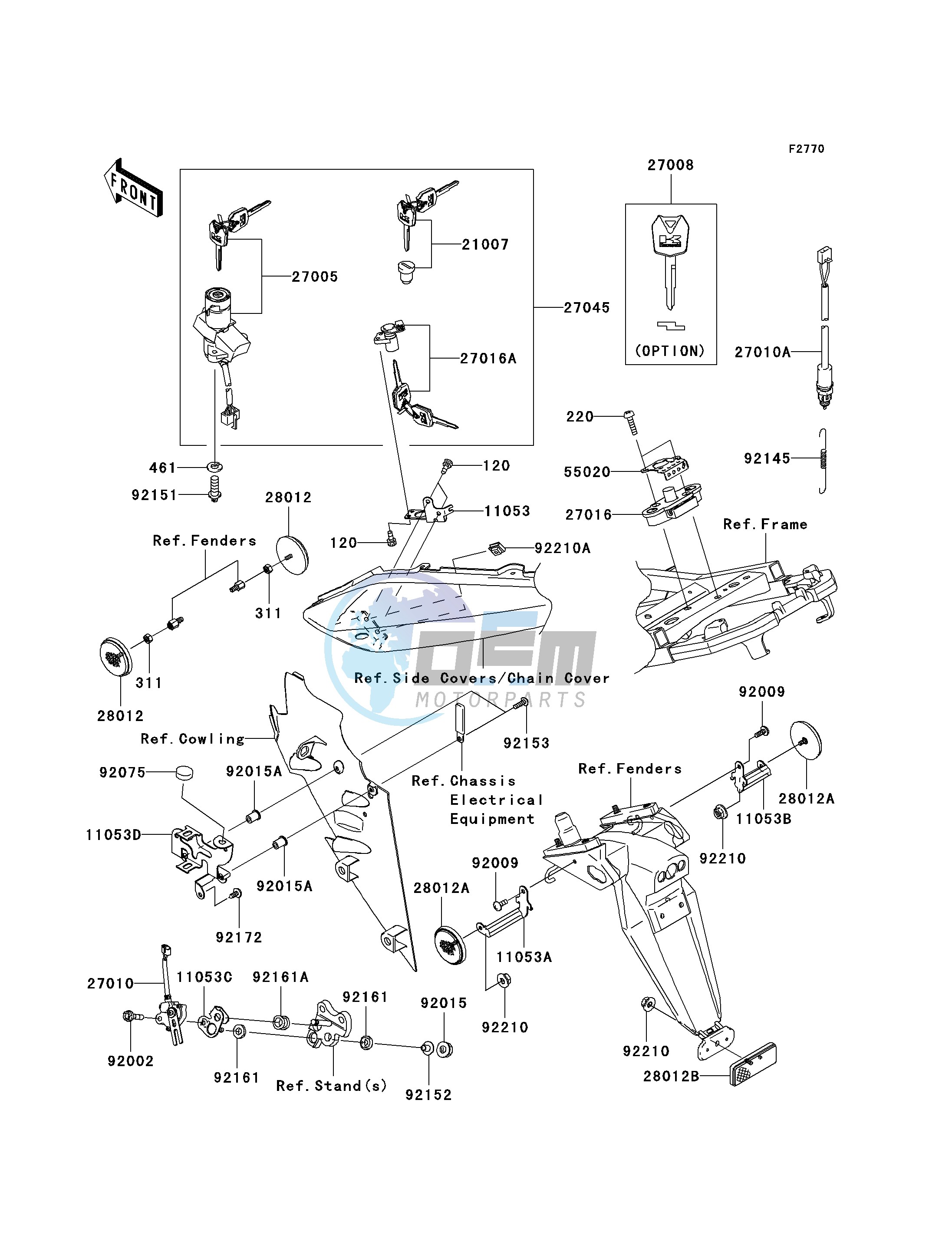 IGNITION SWITCH_LOCKS_REFLECTORS