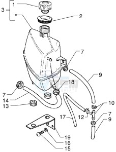 X9 250 drawing Expansion tank