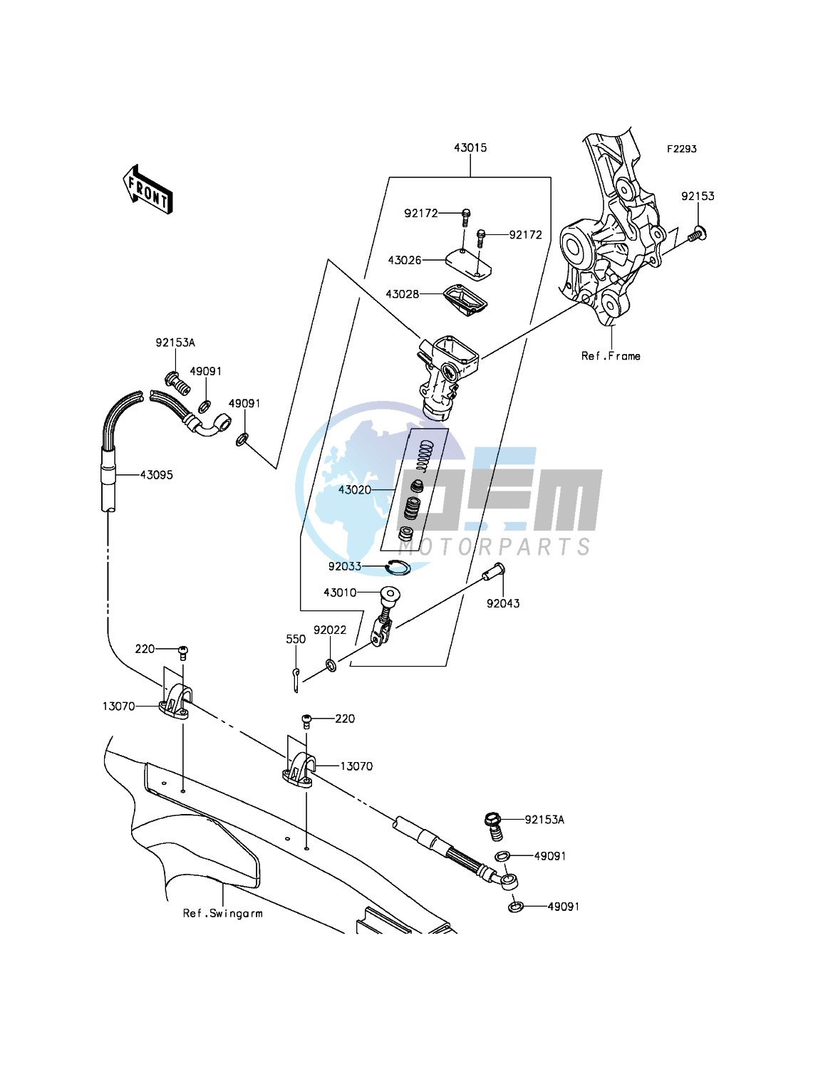 Rear Master Cylinder