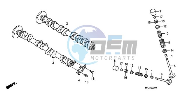 CAMSHAFT/VALVE