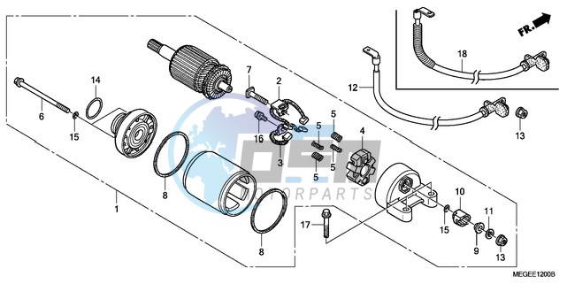 STARTER MOTOR