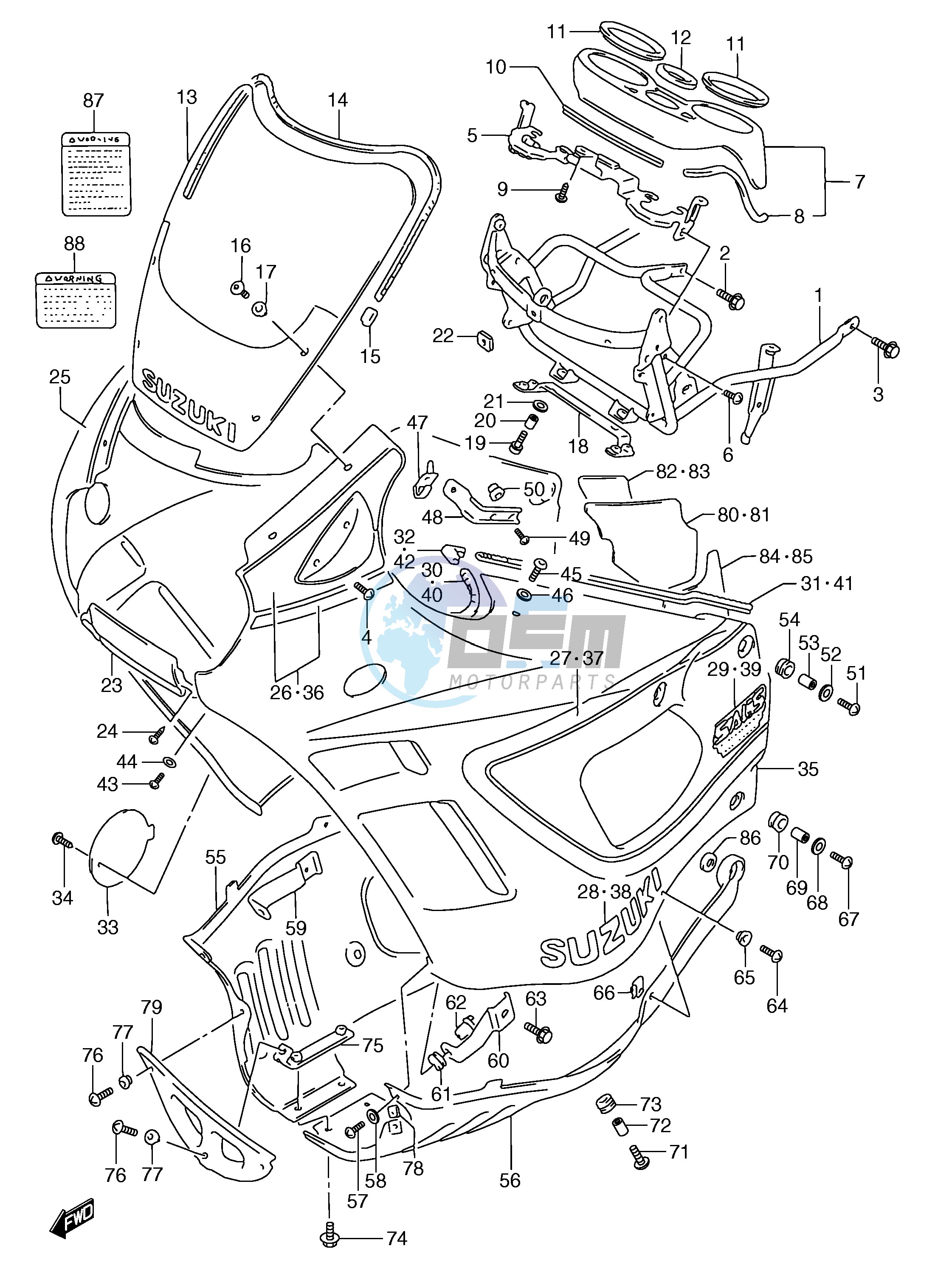 COWLING (MODEL L)