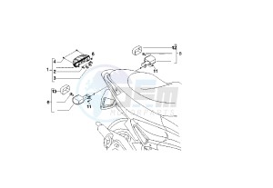 Runner SP 50 drawing Taillight