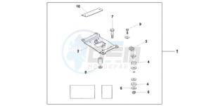 FJS400D9 Europe Direct - (ED) drawing CRUSING BACKREST