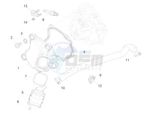 GTV 300 SEI GIORNI IE E4 ABS (EMEA) drawing Cylinder head cover