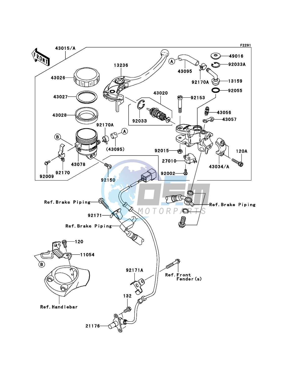 Front Master Cylinder