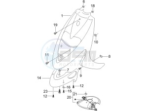 Stalker 50 drawing Front shield