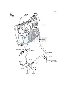 1400GTR ABS ZG1400EFF FR GB XX (EU ME A(FRICA) drawing Oil Cooler