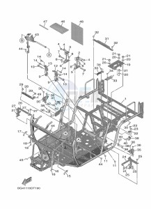 YXF850ES YXF85WPSK (BG4K) drawing FRAME