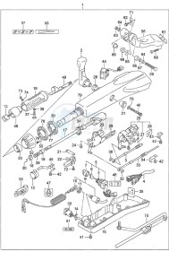 DF 90A drawing Tiller Handle