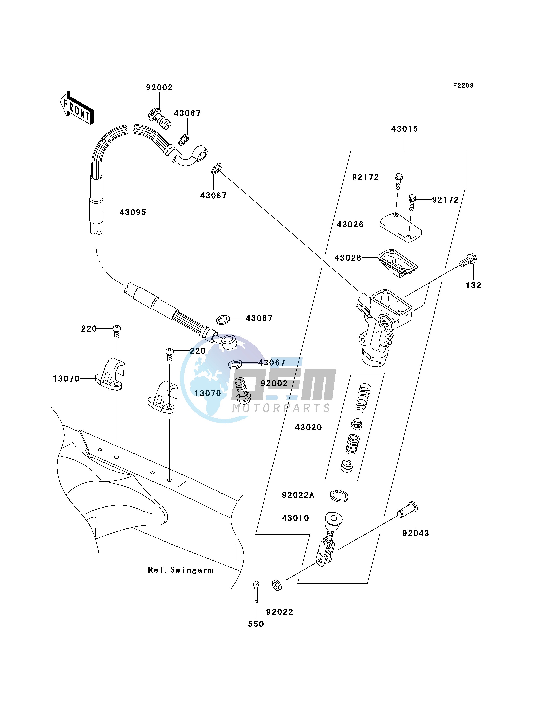 REAR MASTER CYLINDER