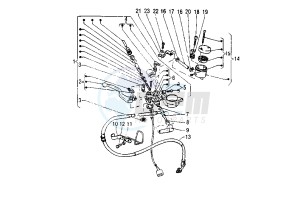 SZR 660 drawing FRONT MASTER CYLINDER