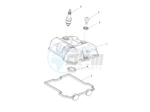 RS 125 Replica E4 ABS (EMEA) drawing Head cover