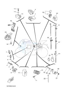 YZF-R125 R125 (5D78 5D78 5D78) drawing ELECTRICAL 2