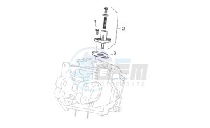 Atlantic 125-200-250 drawing Chain tensioner