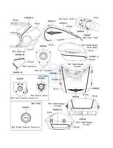 VN 1700 A [VULCAN 1700 VOYAGER] (9FA) A9FA drawing DECALS-- BLUE_BLACK- --- A9FA- -