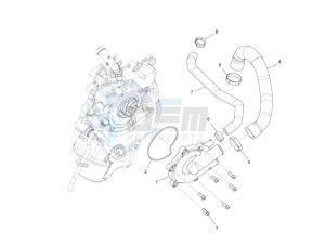 Nexus 500 SP e3 drawing Cooler pump