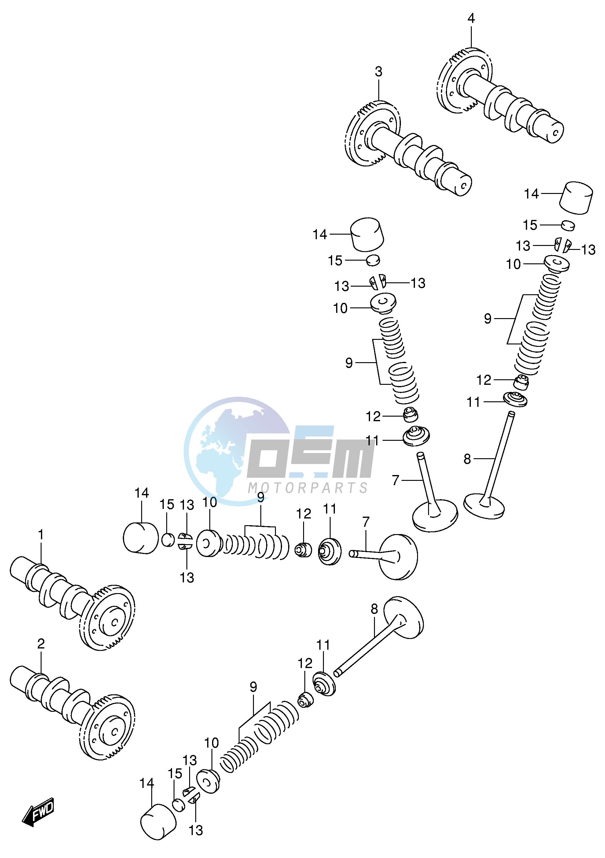 CAM SHAFT   VALVE