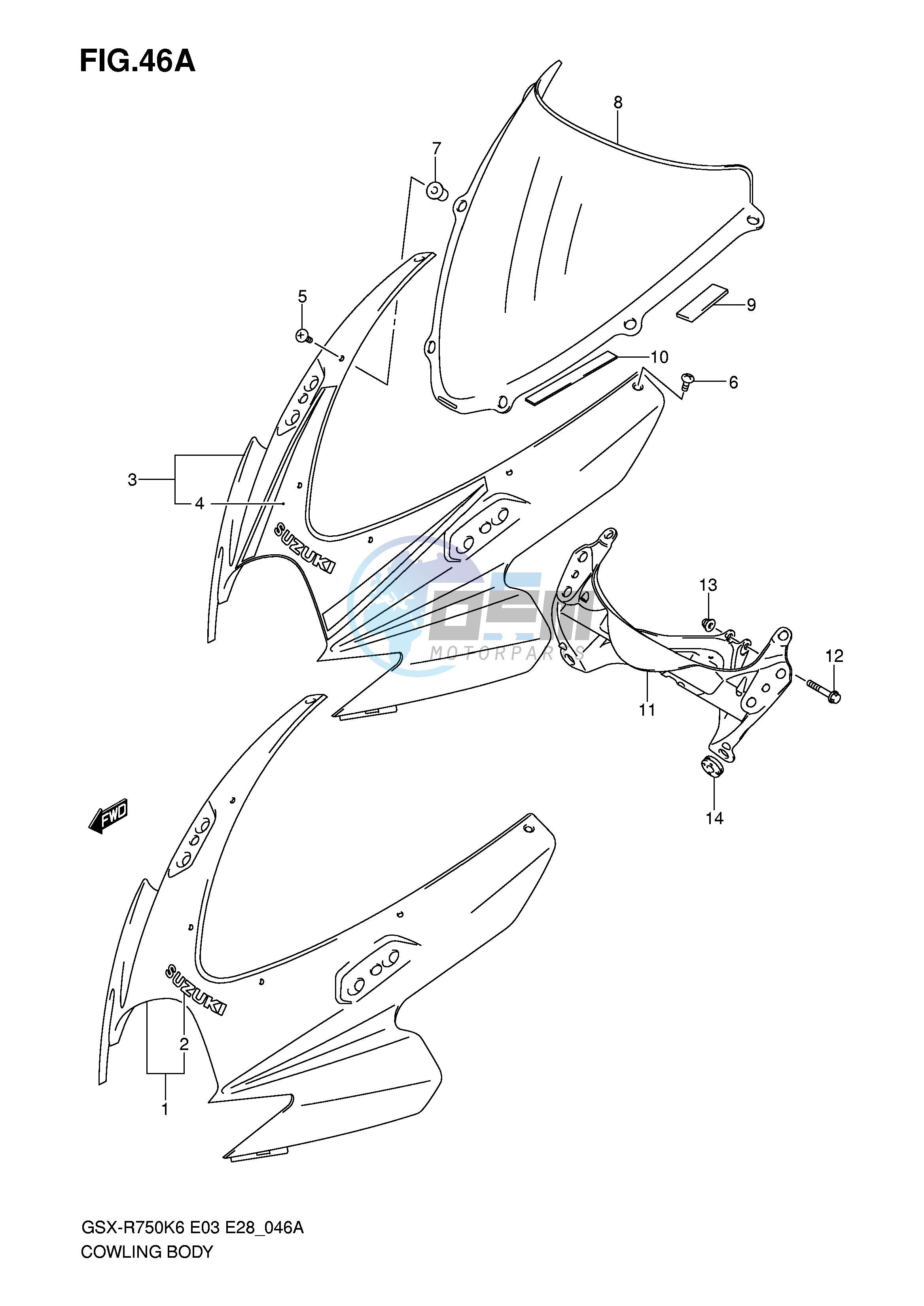 COWLING BODY (MODEL K7)