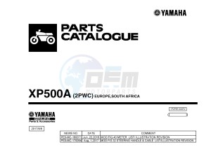 XP500A T-MAX 530 (2PWC) drawing .1-Front-Page