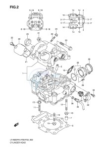 LT-A500F (P28-P33) drawing CYLINDER HEAD