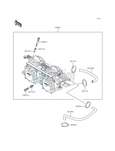 JH 750 D [XIR] (D1) [XIR] drawing CARBURETOR