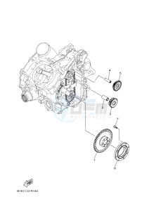 YFM700FWAD GRIZZLY EPS (2UD5) drawing STARTER CLUTCH