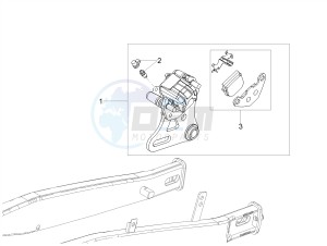 SMT 50 E4 (EMEA) drawing Rear brake caliper