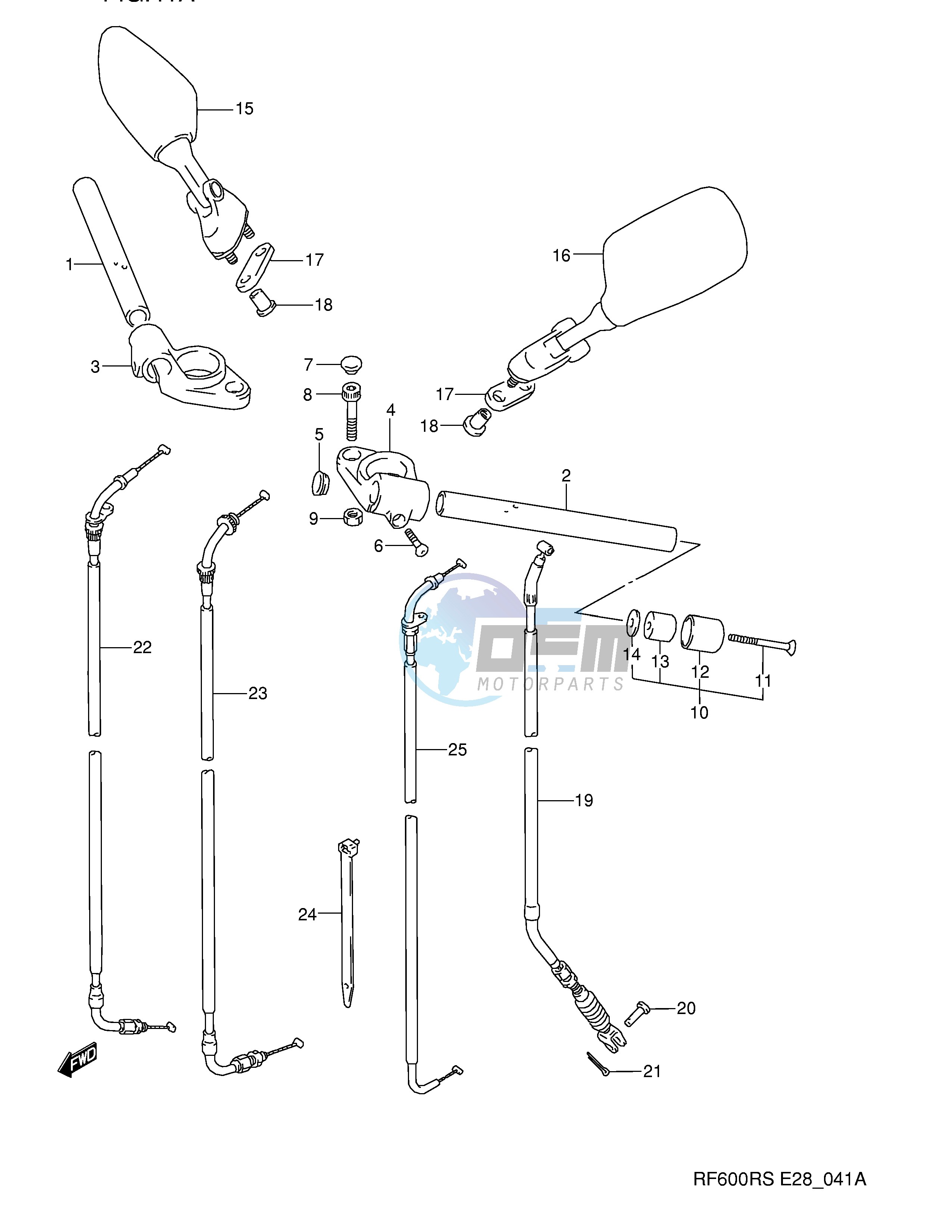 HANDLE BAR (MODEL R S)