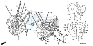 VT750C9 Ireland - (EK / MME) drawing CRANKCASE