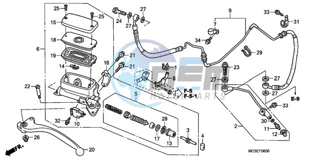 CLUTCH MASTER CYLINDER