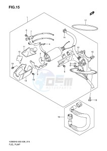 VZ800 (E3-E28) MARAUDER drawing FUEL PUMP