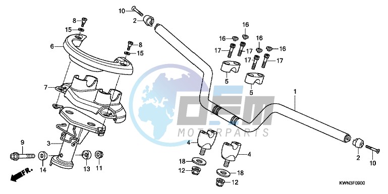 HANDLE PIPE/HANDLE COVER