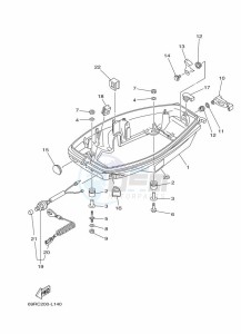 E25BMHL drawing BOTTOM-COWLING