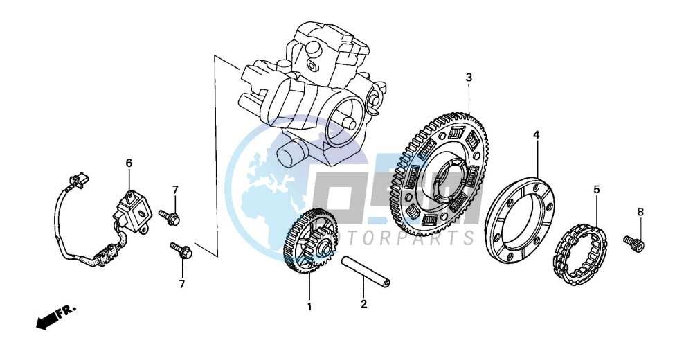 PULSE GENERATOR/ STARTING CLUTCH