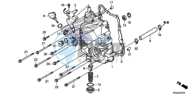 RIGHT CRANKCASE COVER