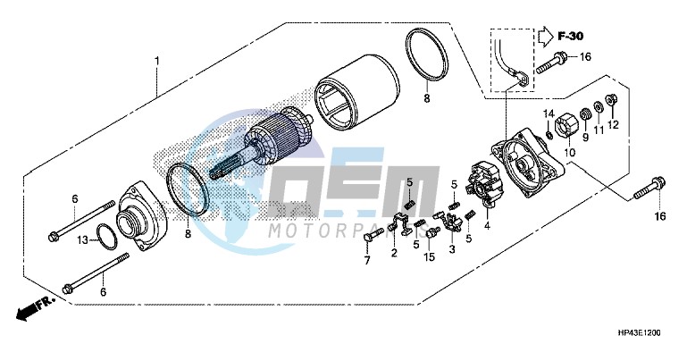 STARTING MOTOR