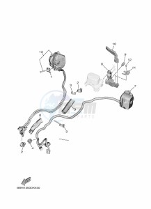 CZD300D-A XMAX 300 (BGS3) drawing INTAKE