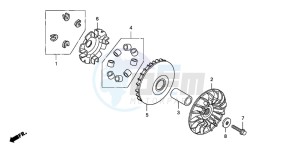 FJS400D SILVER WING drawing DRIVE FACE