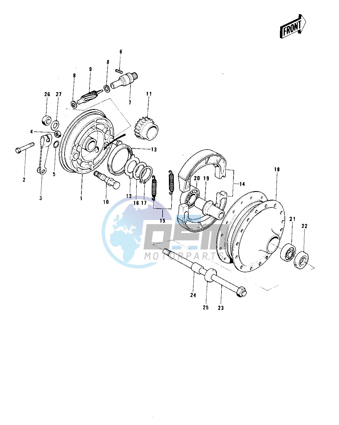 FRONT HUB_BRAKE -- MC1- -