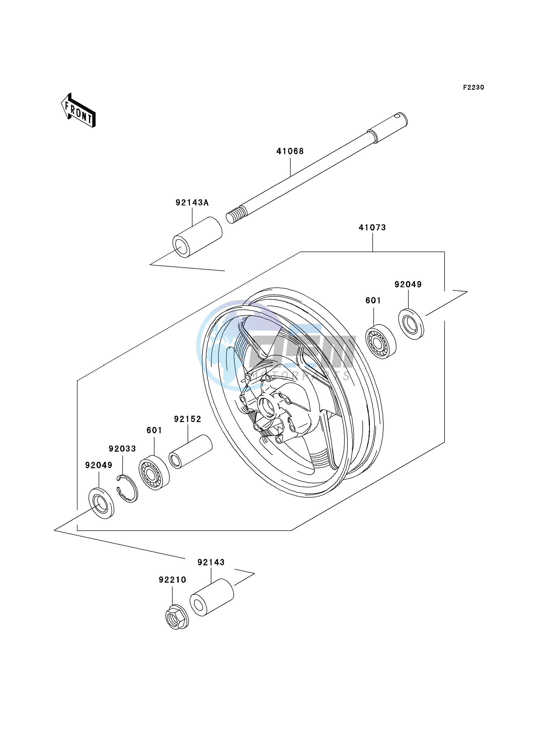 FRONT WHEEL